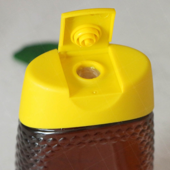 500gシリコンふた瓶純粋な天然そば蜂蜜 